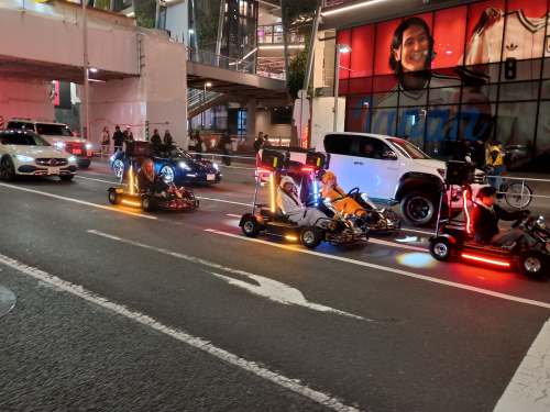 Go-go cart στο κέντρο του Τοκυο IMG_20260322_185603845_HDR